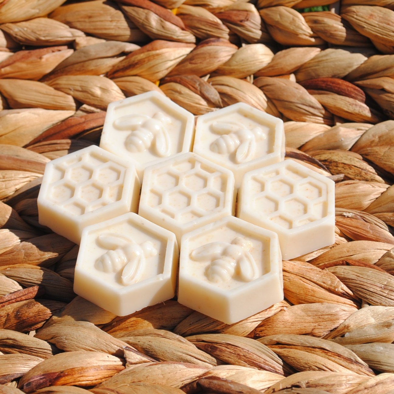 Mini Honey Oat Bee Soaps | Mini Soap Favors