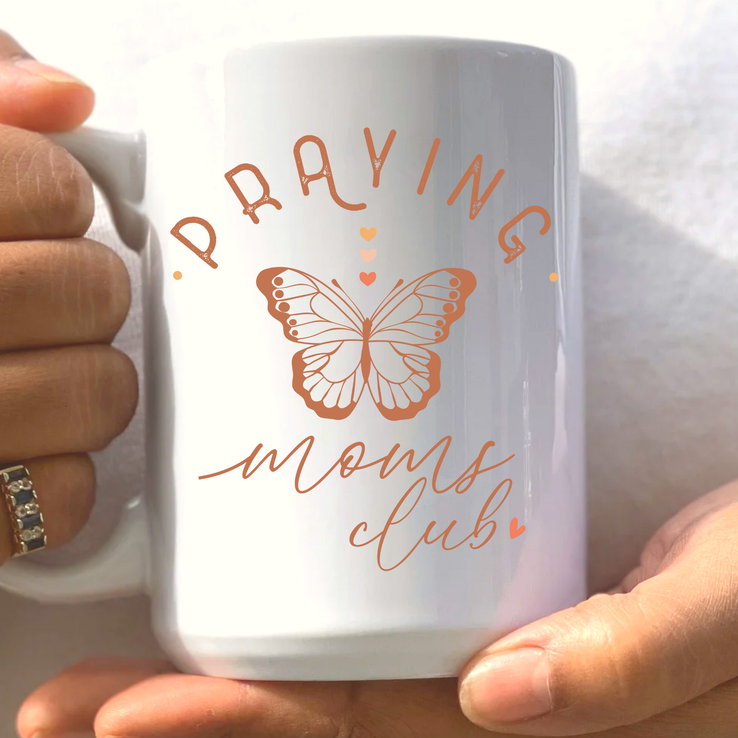 Praying Moms Club Mug 15 oz. Ceramic Mug