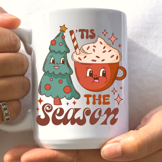 'Tis The Season Mug | 15 oz. Ceramic Mug