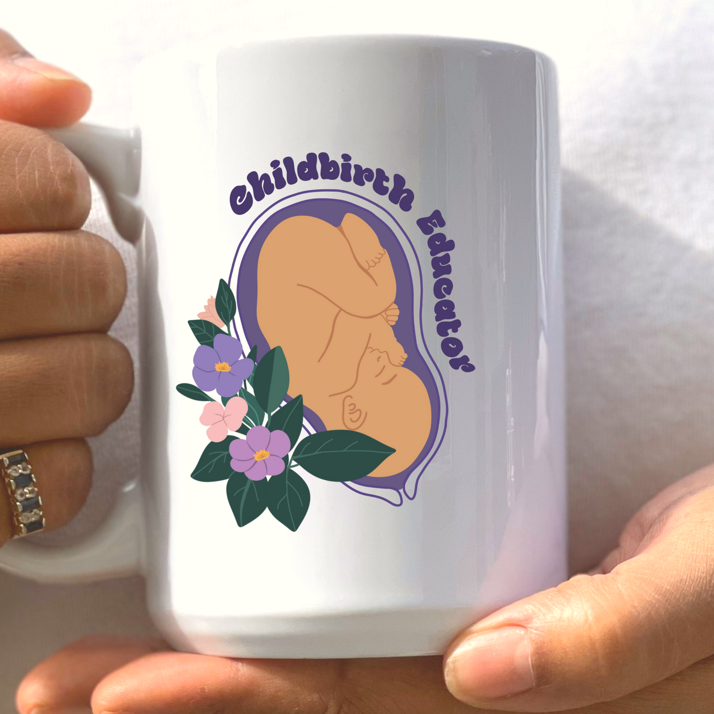 Childbirth Educator Mug | 15 oz. Ceramic Mug