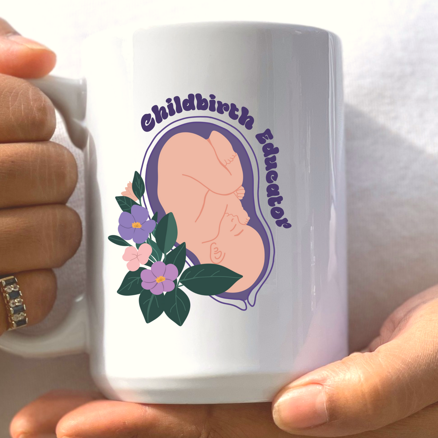 Childbirth Educator Mug | 15 oz. Ceramic Mug