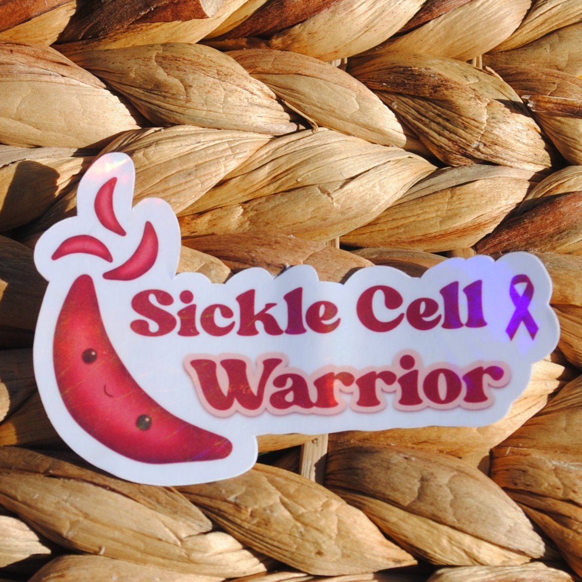 Sickle Cell Warrior Sticker