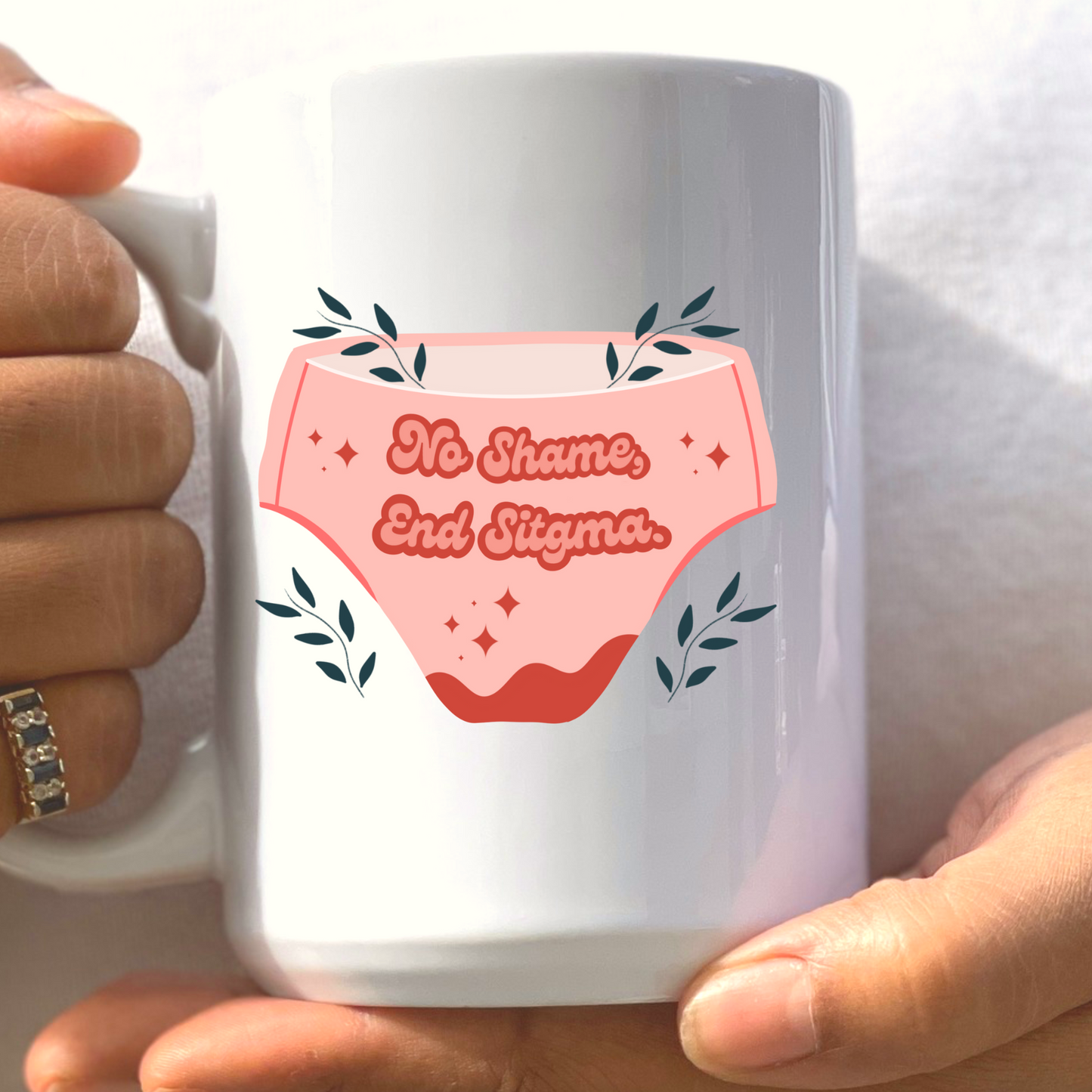 No Shame No Stigma Mug | 15 oz. Ceramic Mug